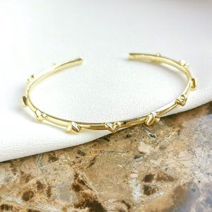 Kendra Scott | Gold Haven Heart Cuff Bracelet